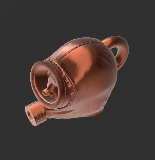 Keychain El Eternauta head 2