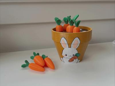 Baby Toy- Montessori-Carrot Puzzle