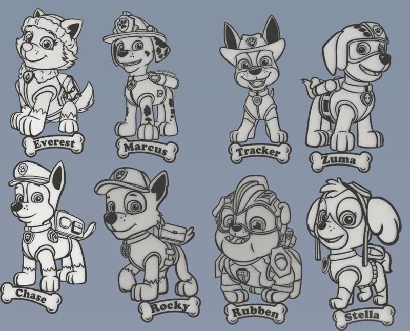 Drawing - Pat'patrouille