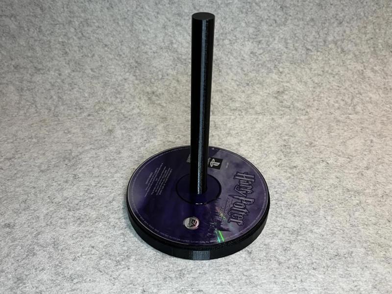 CD DVD spindle storage