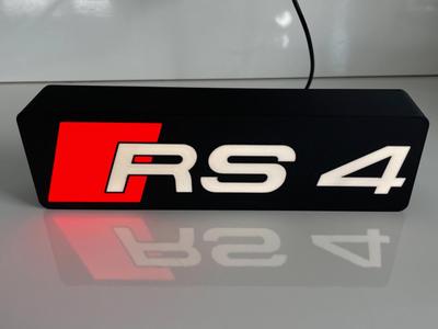 Audi RS4 Lightbox