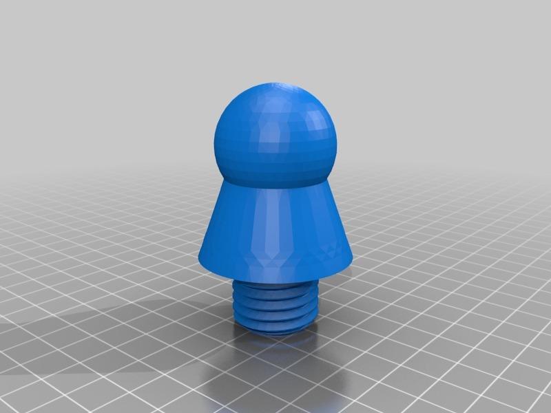 Percolator knob for the Butler brand