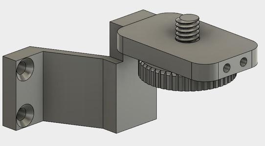 Logitech C615 Webcam (1/4 UNC Cam) Wallmount for Enclosures