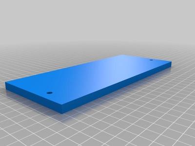 Solid Filler Panel for Rostock Max v3