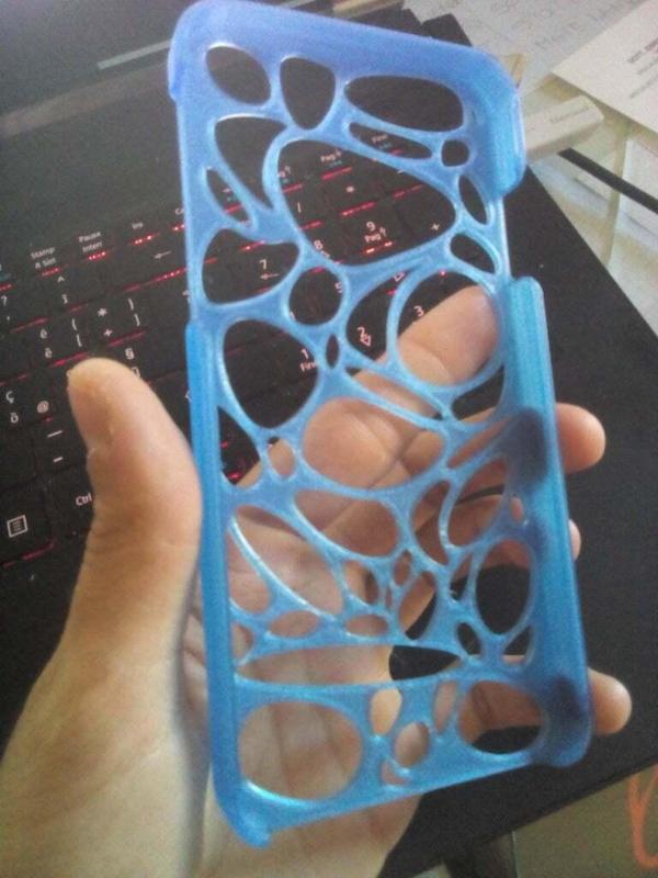 iphone 6/6s case cover voronoi /pla /abs