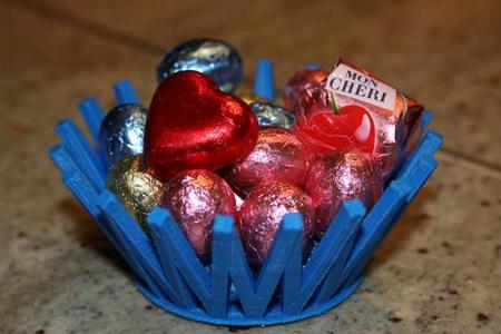 Customizable stick bowl art