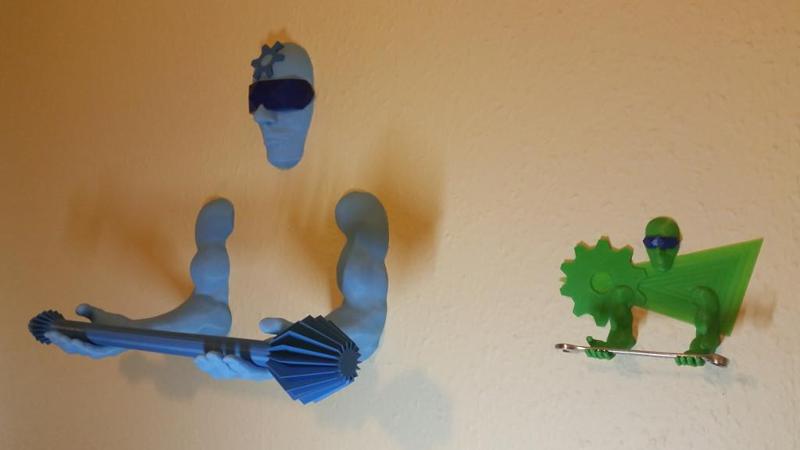 Wall-mounted Tool / Pen holder 3D Printing Guardian
