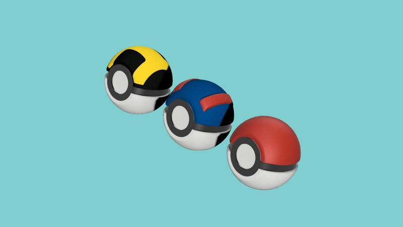 SET POKEBALL APPLE WATCH CHARGER HOLDER