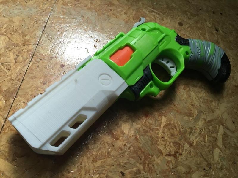 Nerf DoubleStrike 'Magnum' barrel shroud