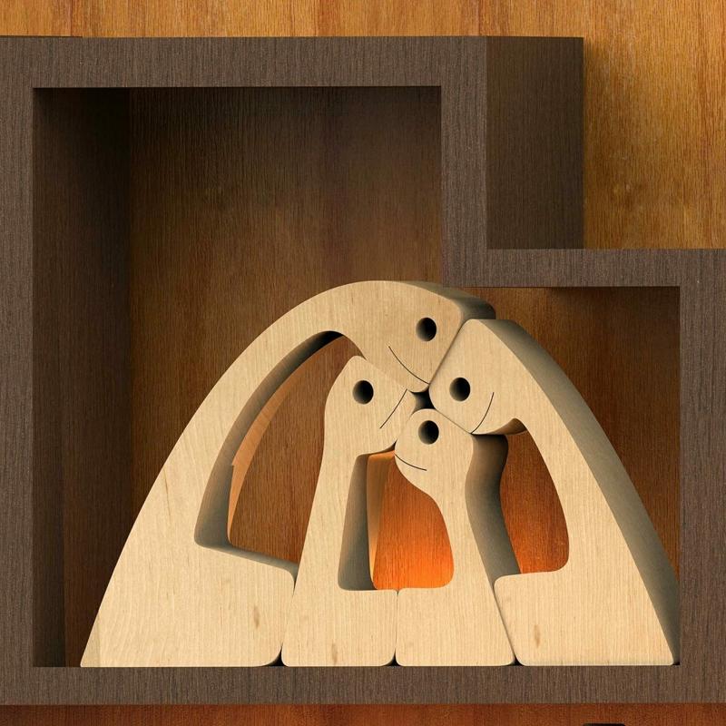 SCULPTURE LOVE OF FAMILY