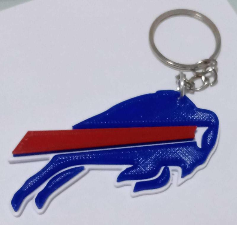 Buffalo bills nfl keychain
