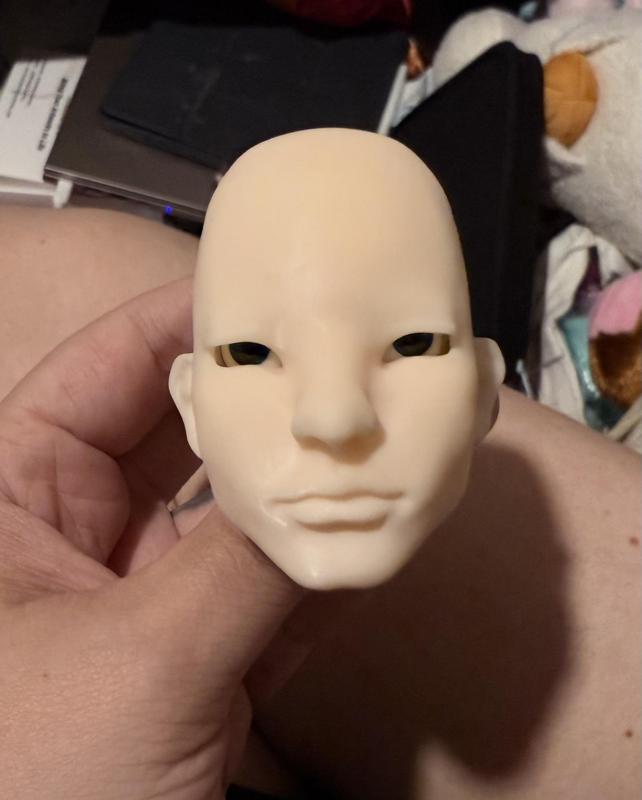 Dxgirly Designs Ricky BJD Head ONLY