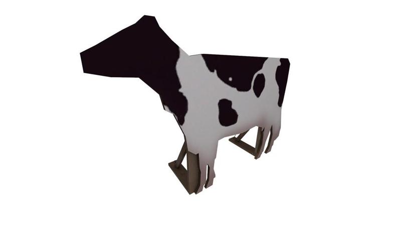 TF2 Cutout Cow