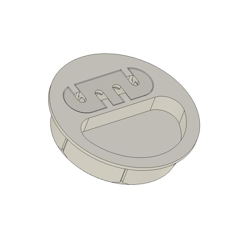 DESK - CHARGING CABLE GROMMET FOR D= 60 MM