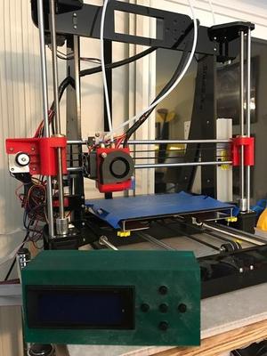 Zonestar LCD Controls Box Relocation