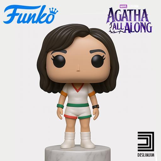 Agatha All Along Rio 80's Marvel - Funko Pop Toyart