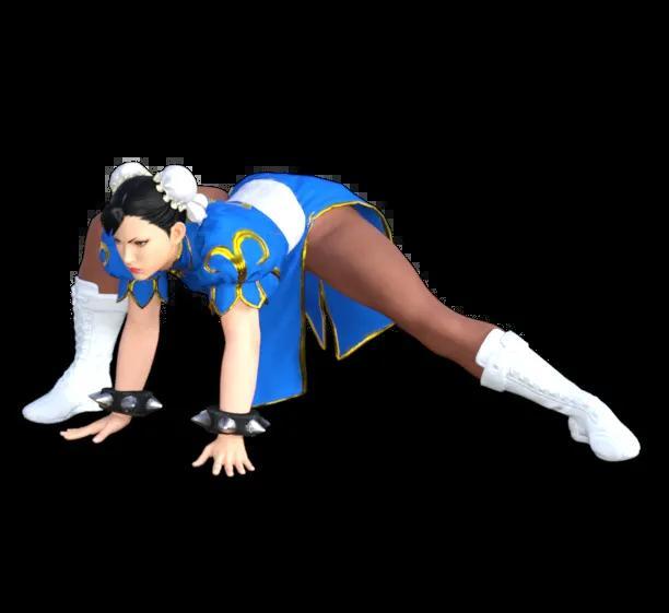 Stretching before fighting