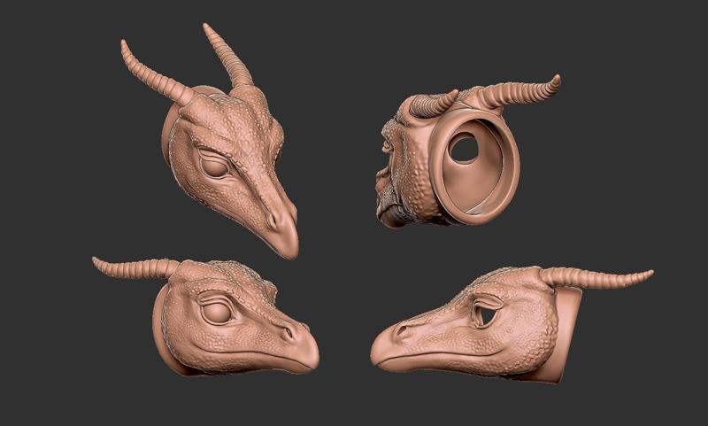 occamy heads for art dolls