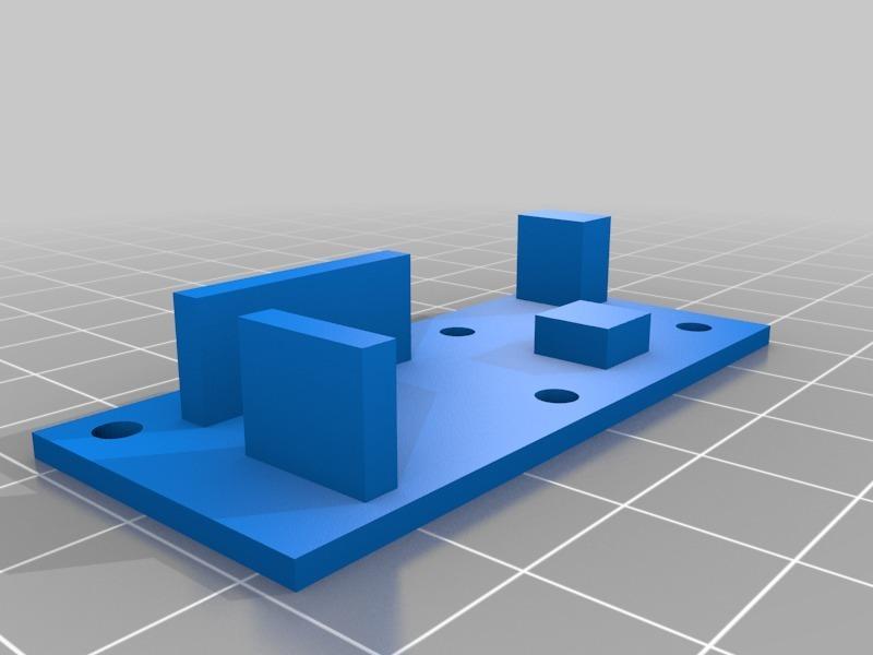 Model of a gyro/accelerometer board (AM 2067) sold by Andy-Mark