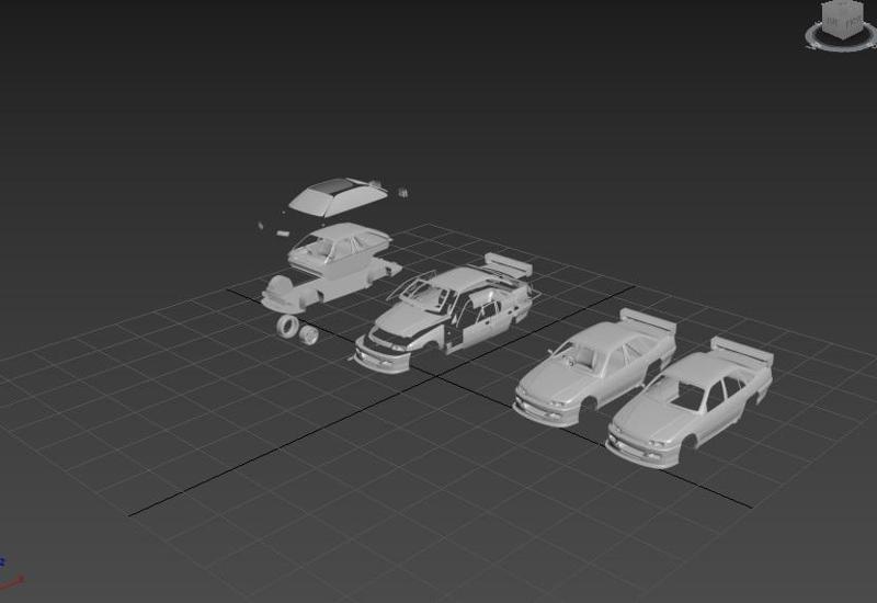 Holden Commodore Touring 1993 SEPARATED-READY TO PRINT