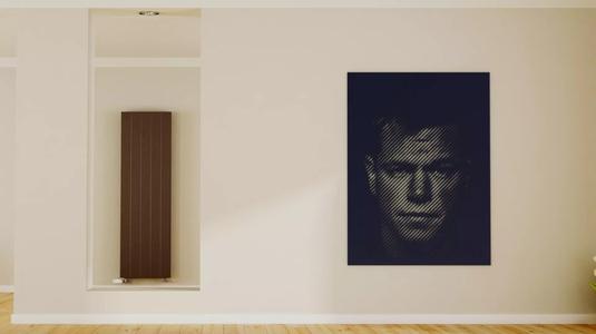 Halftone wall sticker Matt Damon