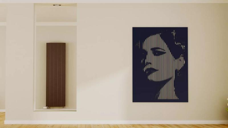 Halftone wall sticker Eva Green sin city