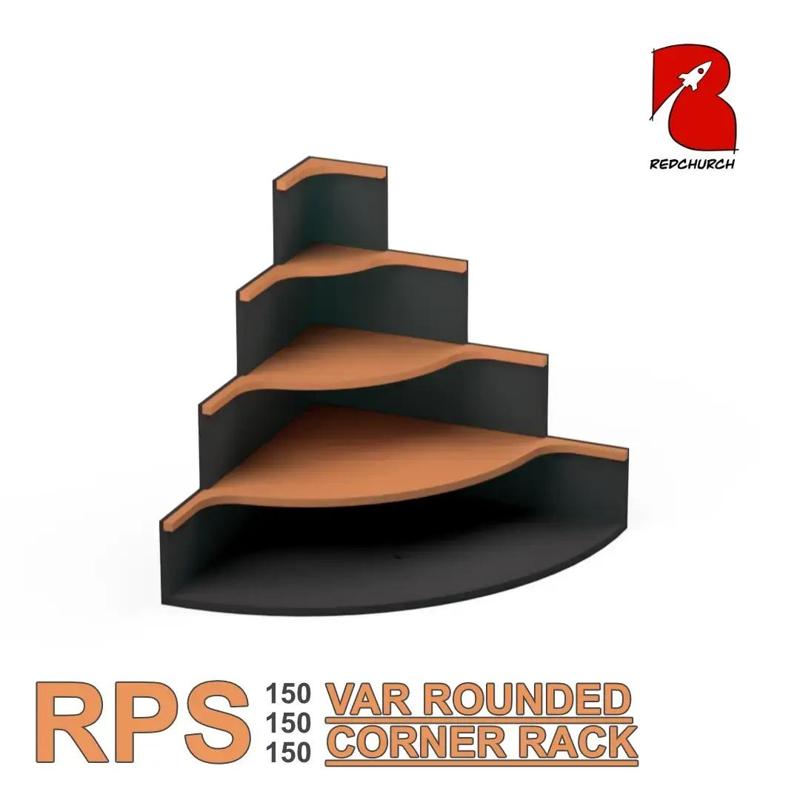 RPS 150-150-150 var rounded corner rack