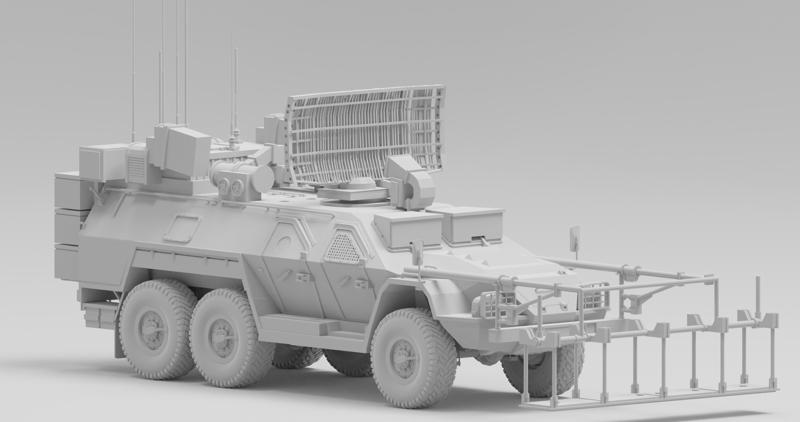 15M107 Listva Mine-Clearing Vehicle
