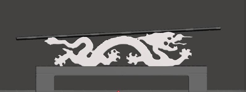 Chinese Dragon Sword rack& İncense holder