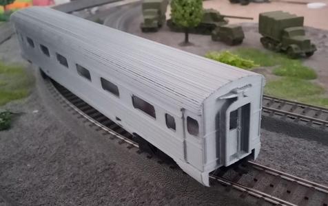 Amtrak Streamliner Coach - h0 Scale