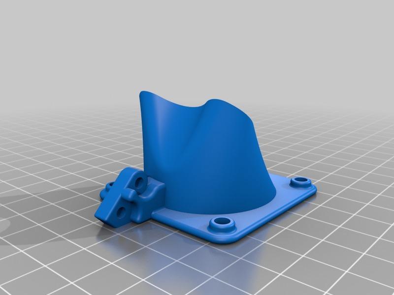 E3D V6  40mm fan mount for ultimaker original