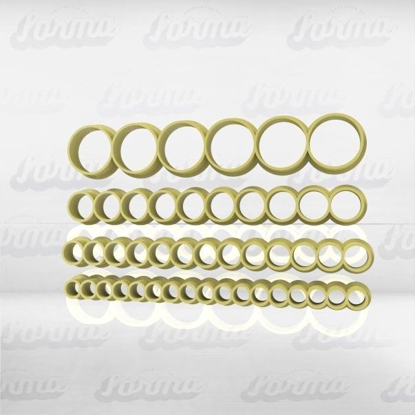 Circles - Cutting Rulers Set