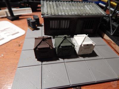 Old glass container version 1 H0, Z, N, TT, 0, 1,G all sizes are single.