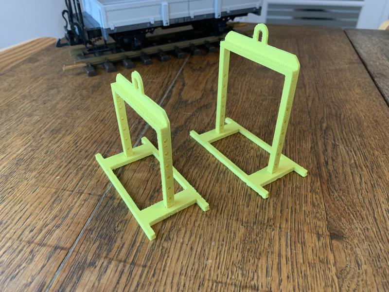 Cable drum holder as load / load for G/IIm gauge