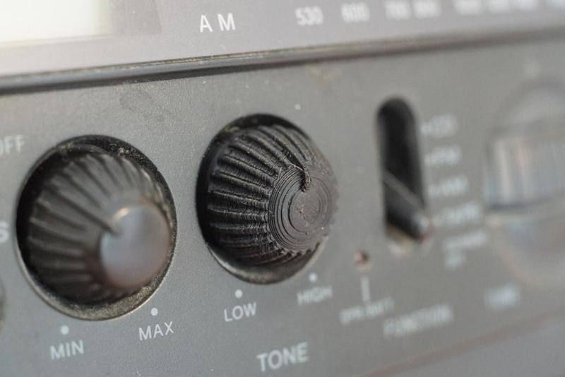 Sony CFD-V20 boombox volume/tone knob