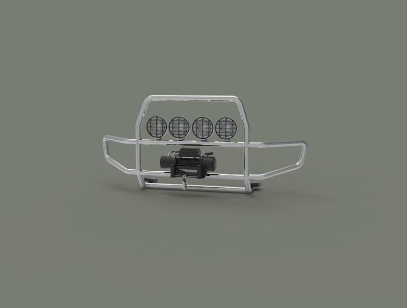 brush guard 2019 Dodge RAM 1500 Rebel Monster truck Rc