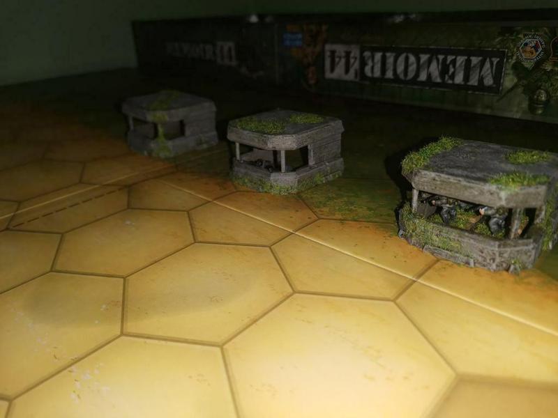 Memoir '44 Fully openable Bunker