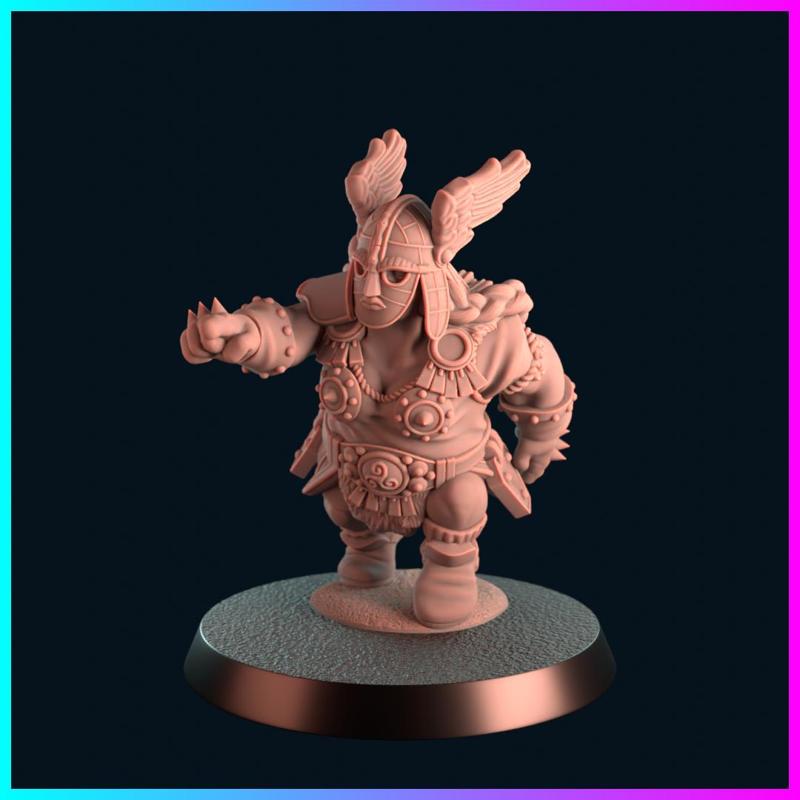 Fantasy Football  - Dwarf Blitzer 02