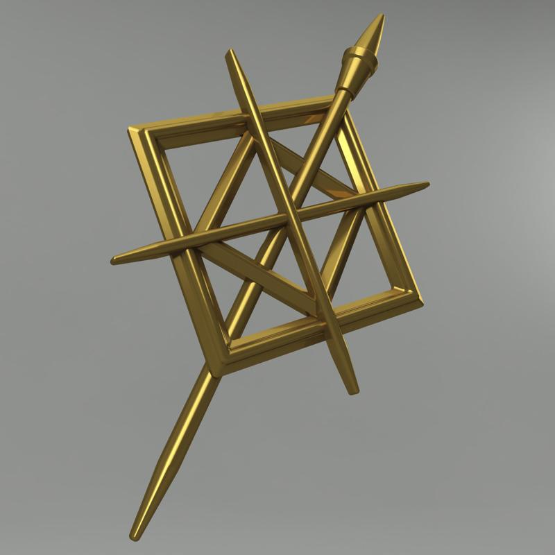 Clair Obscur Expedition 33 Maelle Brooch. Video game, props, cosplay