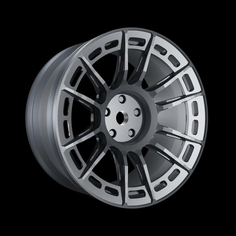 1/10 Scale RC Car Wheel Rim - 3D Printable RC Wheels