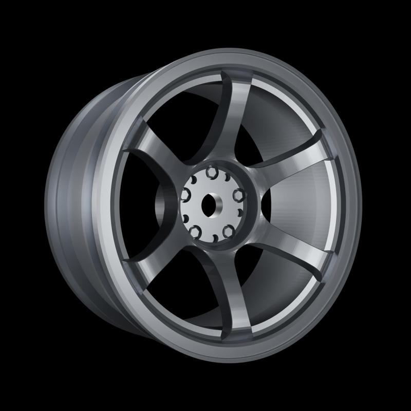 1/10 Scale RC Car Wheel Rim – 3D Printable Upgrade for Drift & Racing