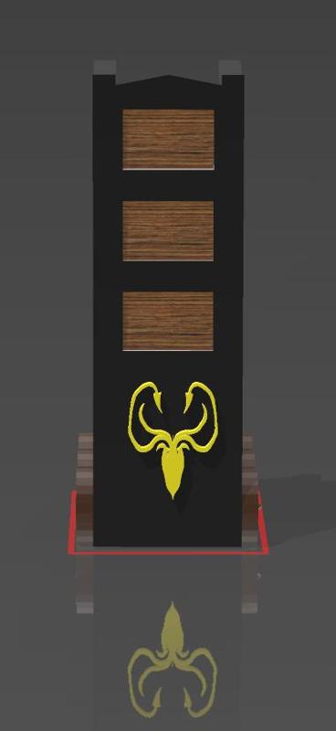 GAME OF THRONES BOARDGAME SIEGE ENGINE - HOUSE OF GREYJOY