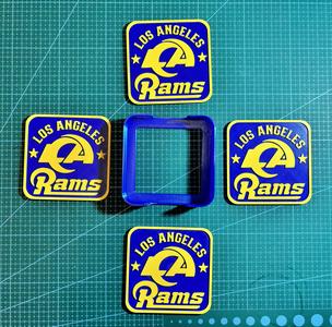 LOS ANGELES RAMS NFL COASTER