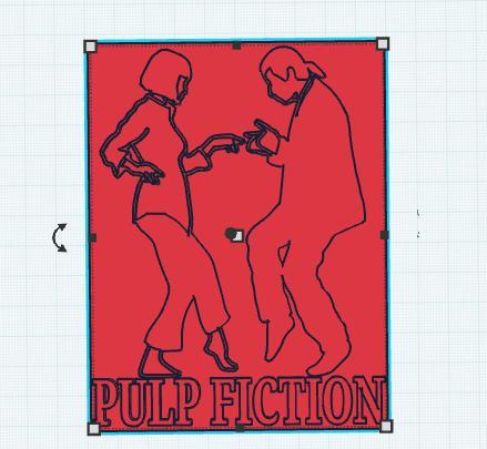 Pulp Fiction Dance Frame