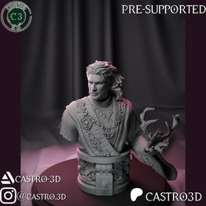Gale - The Waterdeep Mage - Baldurs Gate 3 Bust Collection 3D print model