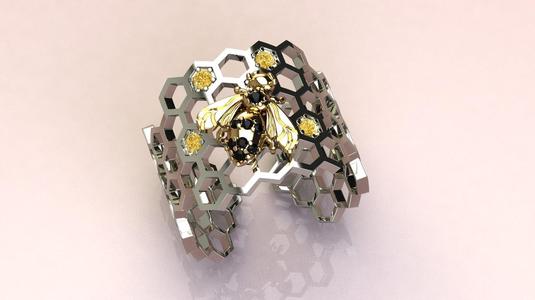 Beehive Ring