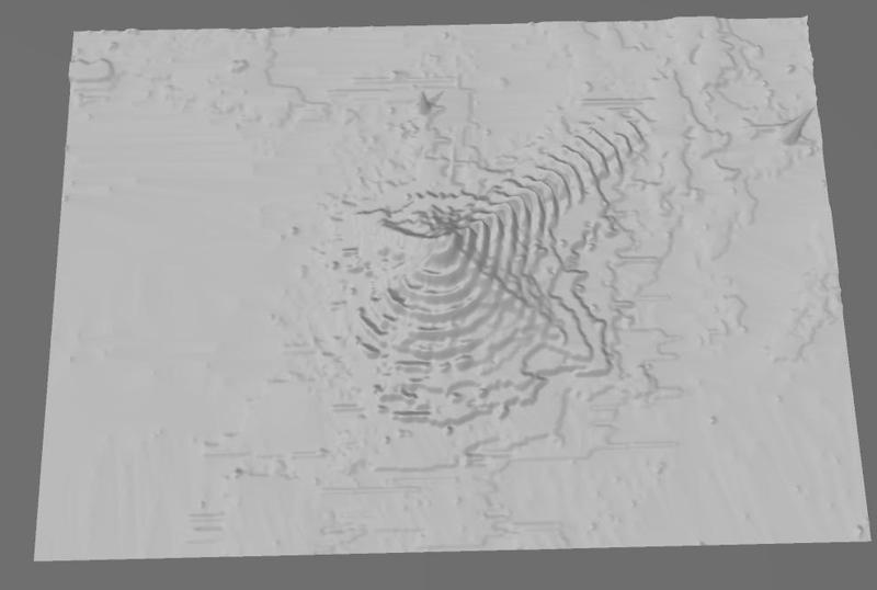 Low resolution Wolf-rayet 140 James Webb deep sky object 3D software analysis