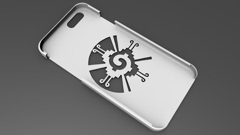 iPhone 6 Basic Case aztec fake  ying yang