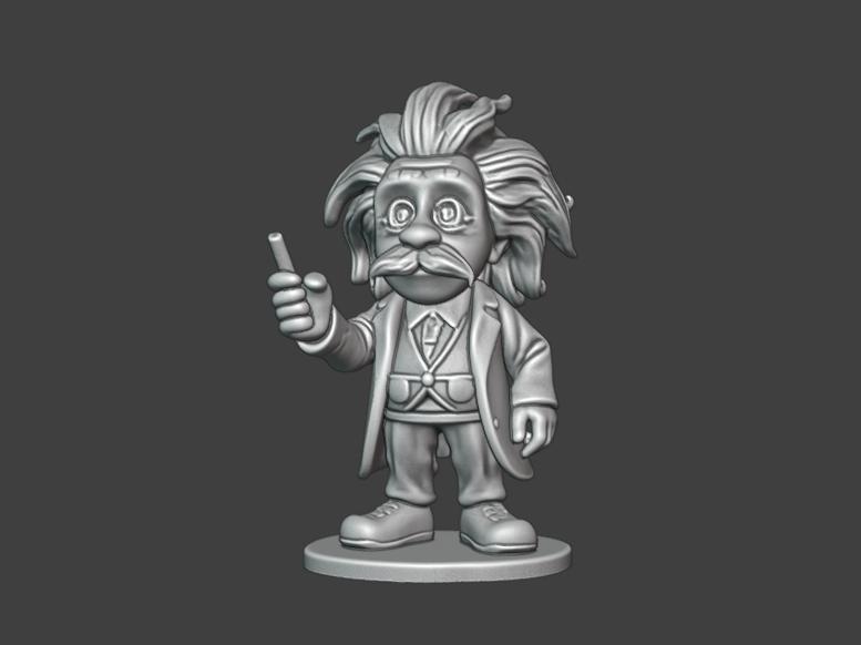 Representation of Science and Innovation Einstein K073 Gift Bust Figure Unique & Detailed 3D Print Model
