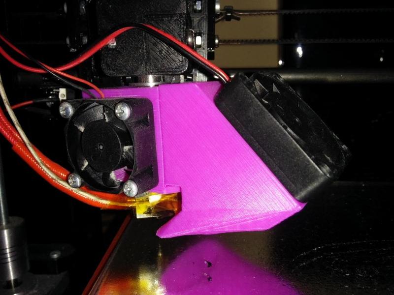 Kit de ventilador para Hotend con cabezales intercambiables.